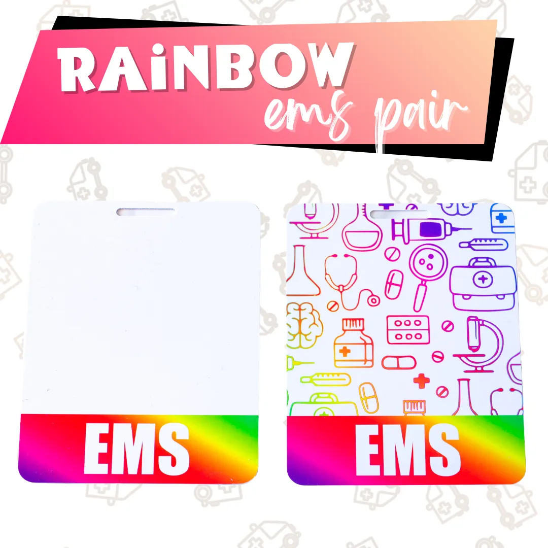 Paramedic/EMT Badge Buddies
