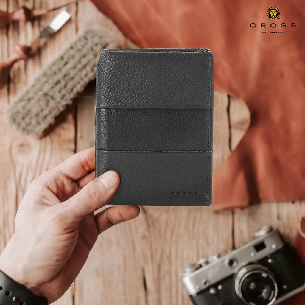 Passport Wallet with Credit / ID card case CROSS Barth International