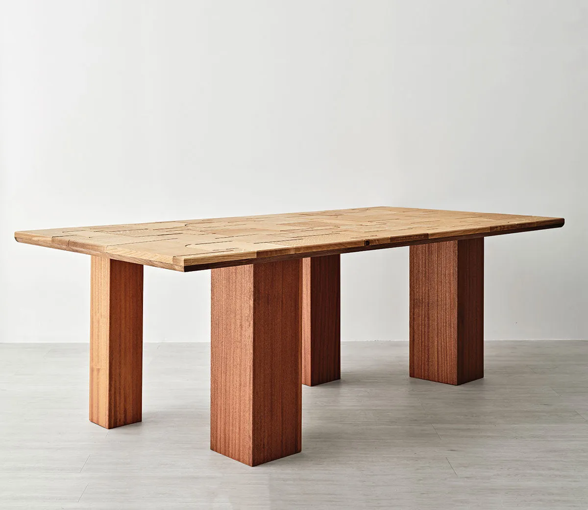 Patchwork dining table