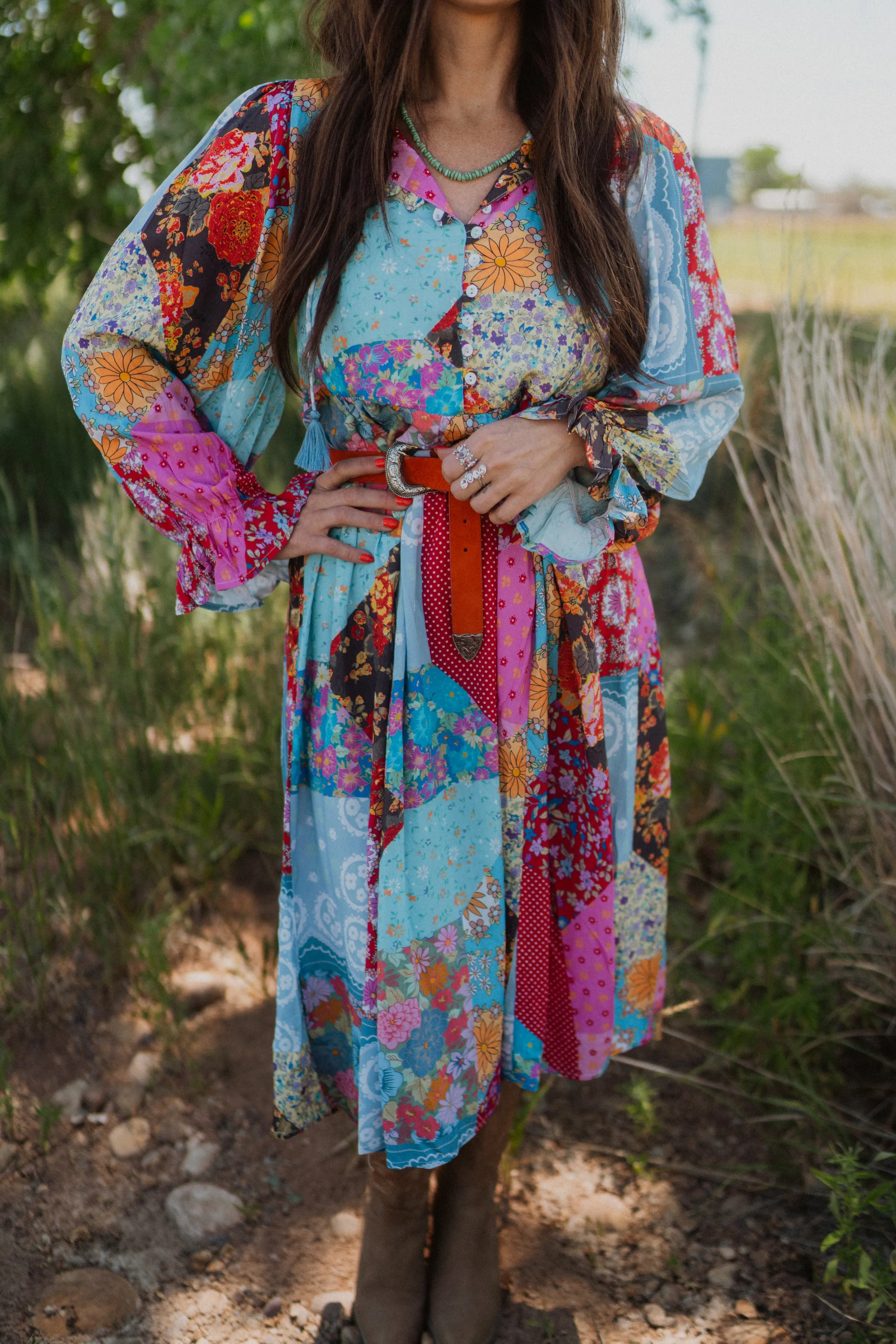 Patchwork Dress
