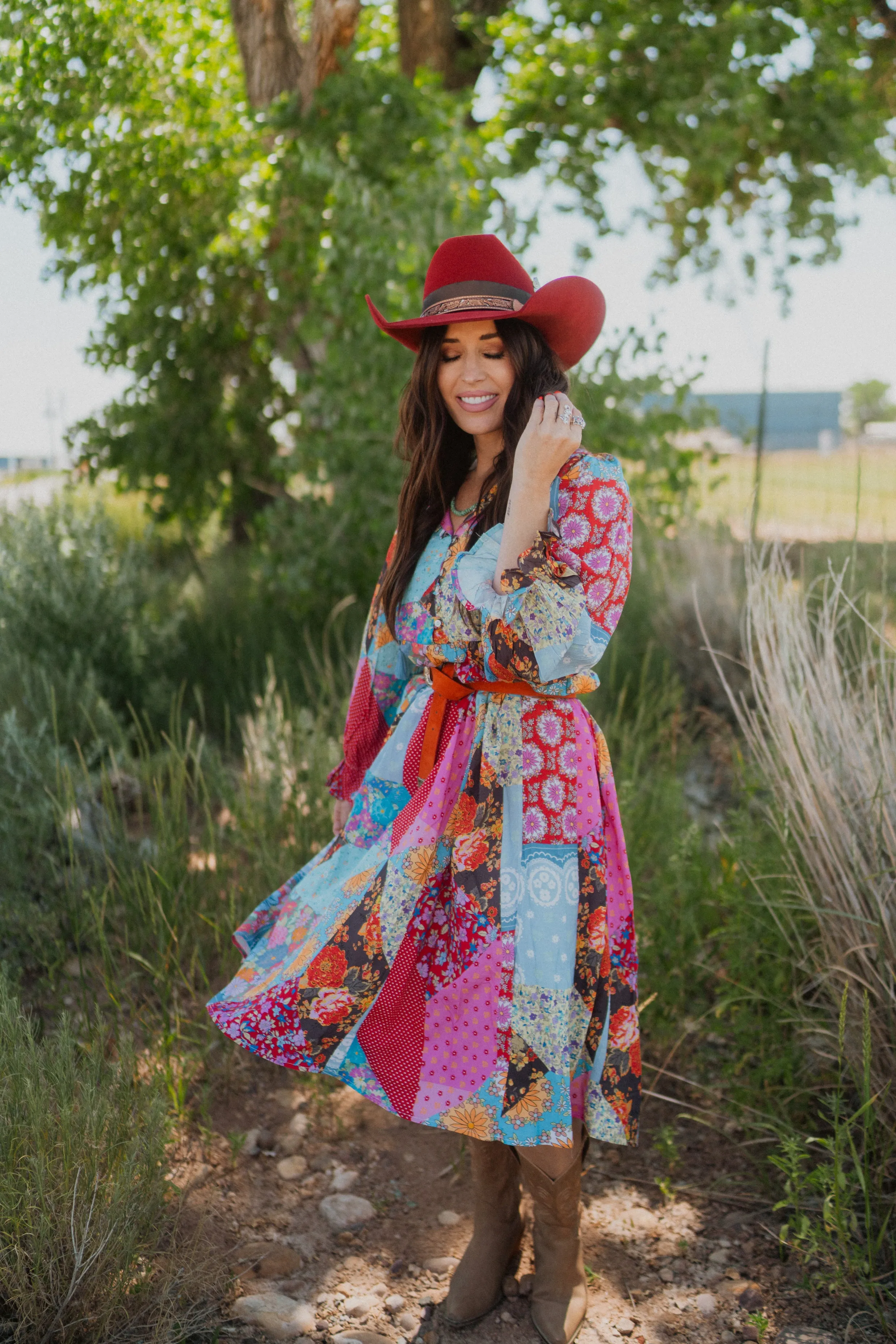 Patchwork Dress