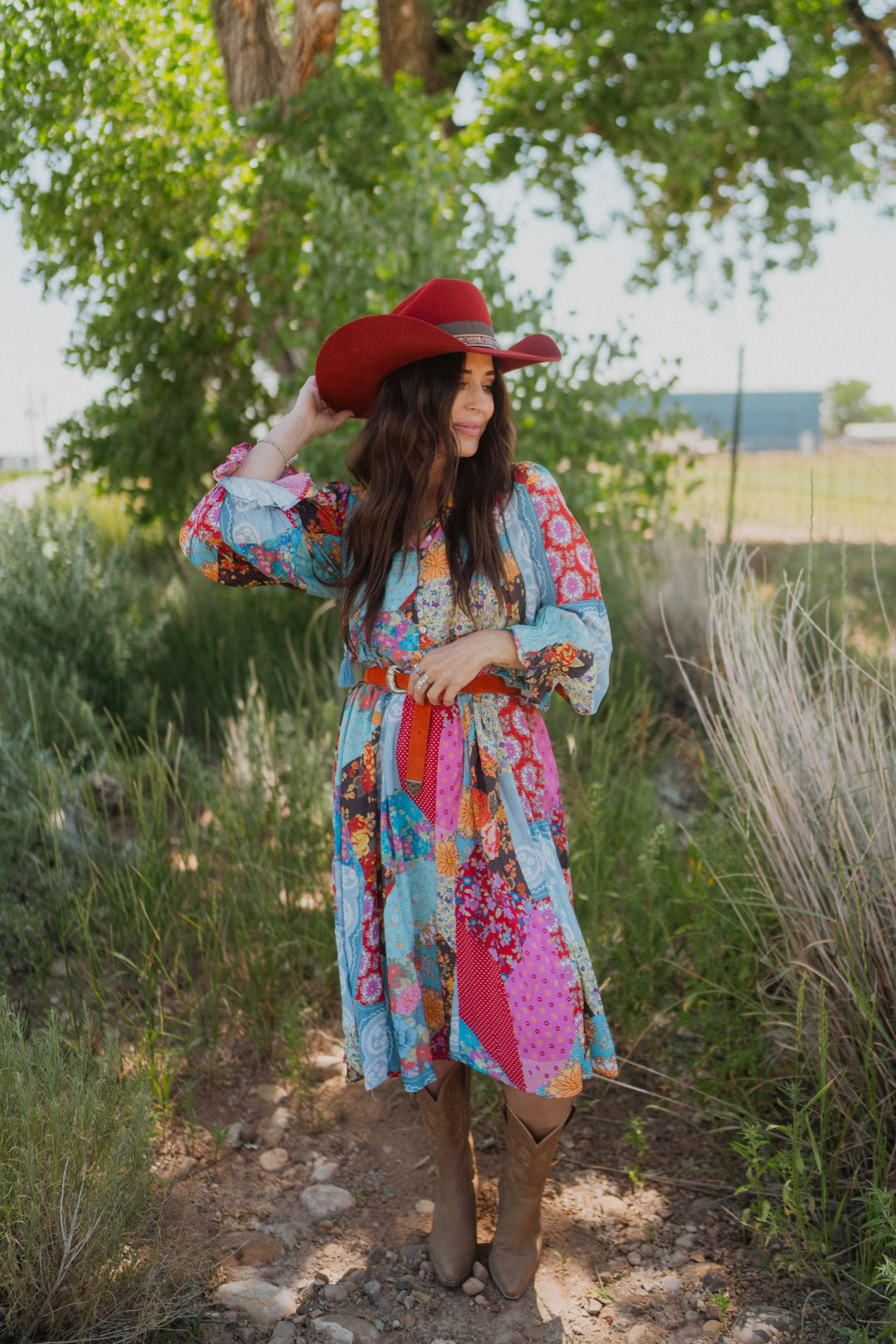 Patchwork Dress