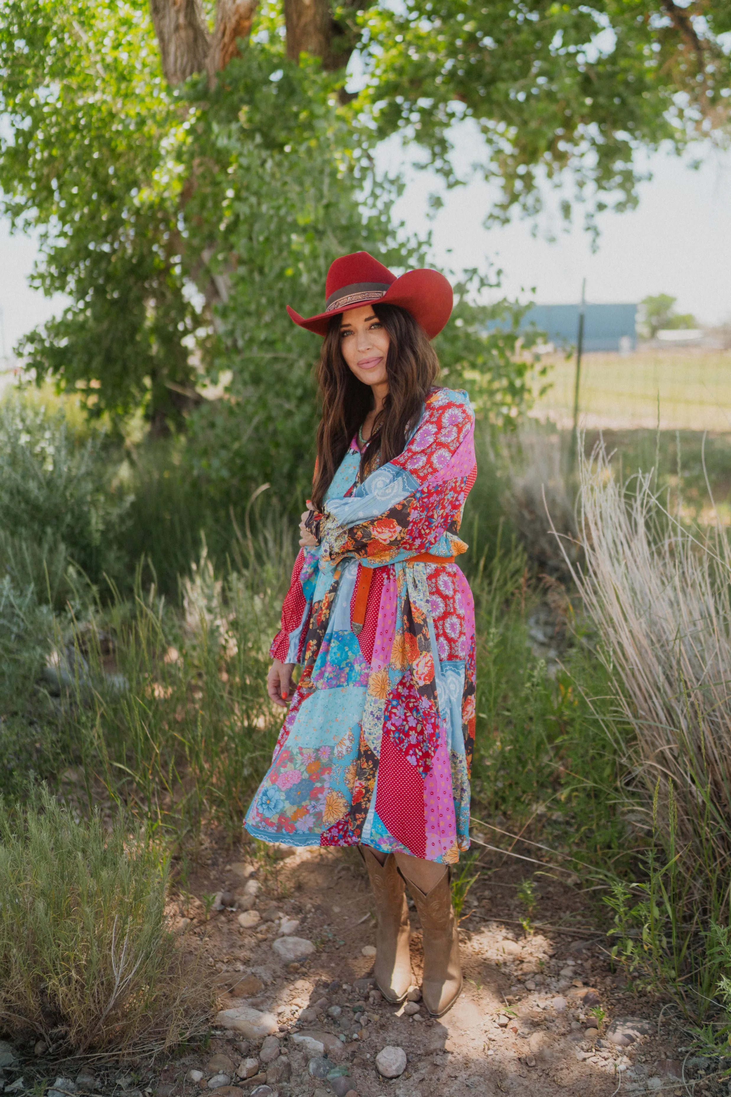 Patchwork Dress