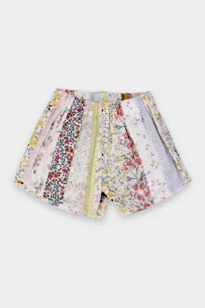 Patchwork Short in Patchwork