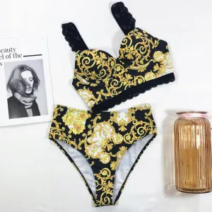 Patchwork Swimsuit