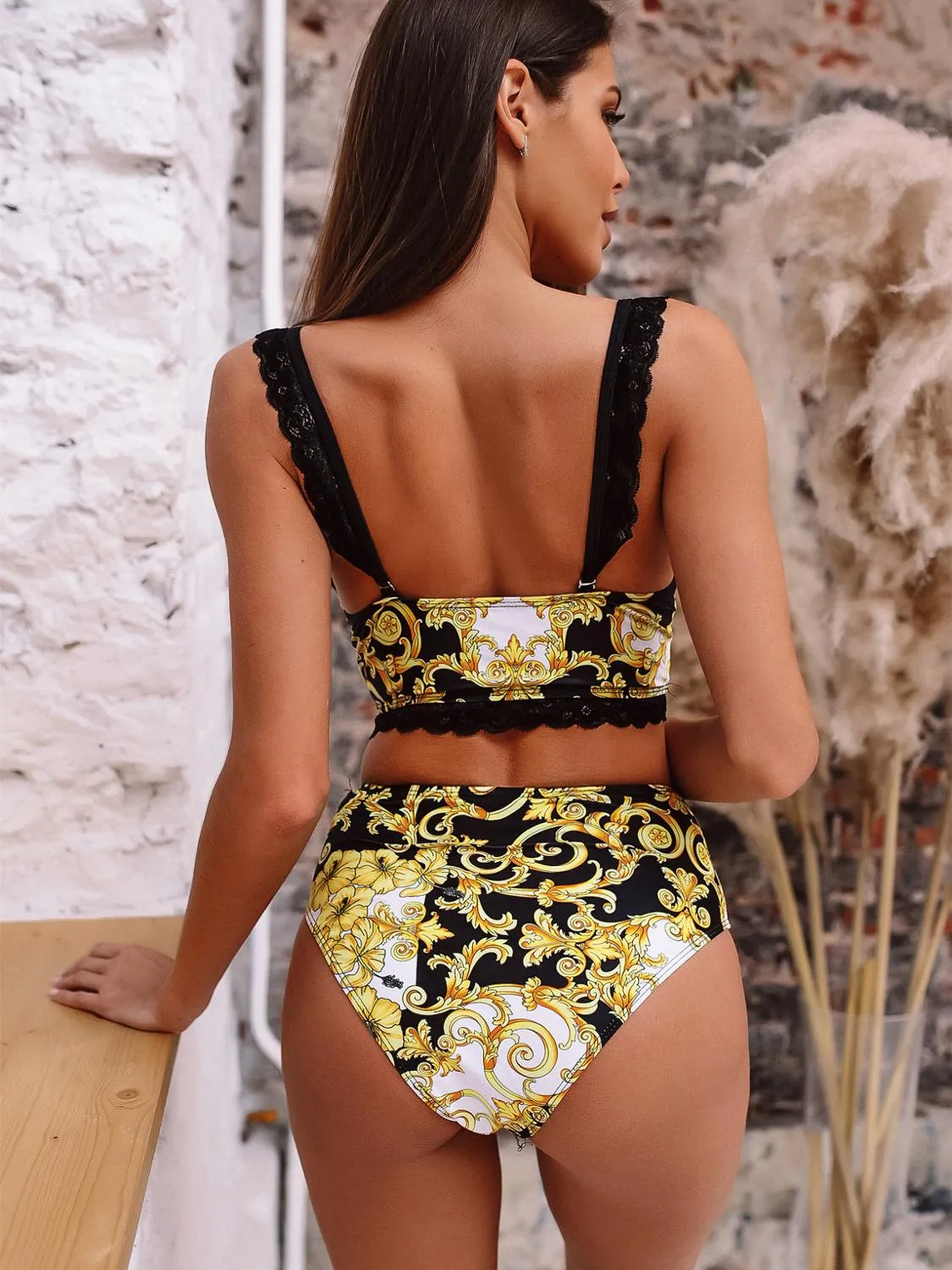 Patchwork Swimsuit