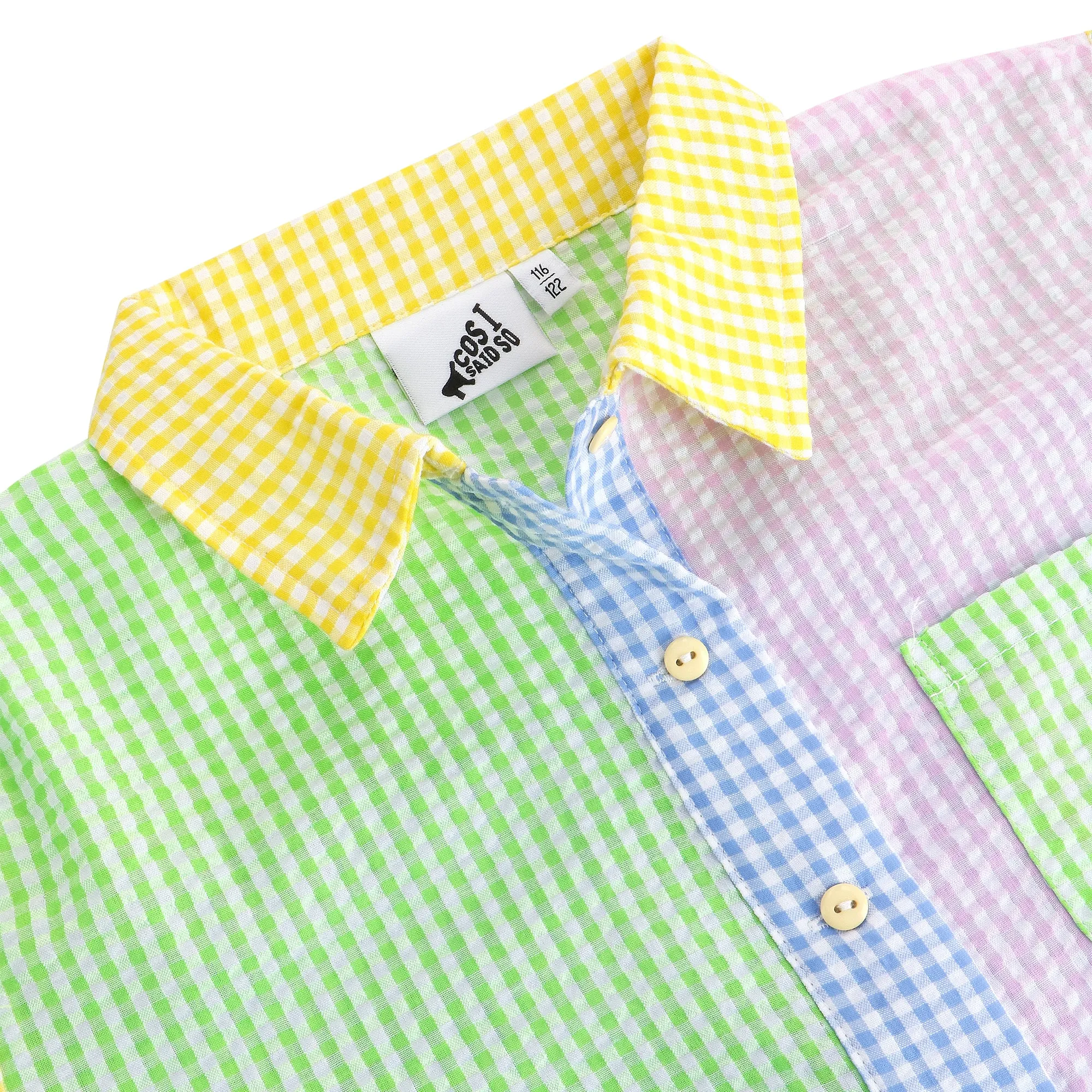 PATCHWORK VICHY Shirt