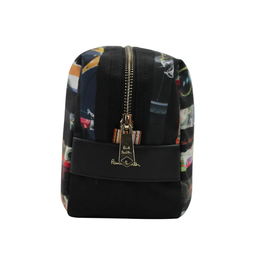 Paul Smith - Archive Travel Washbag in Black