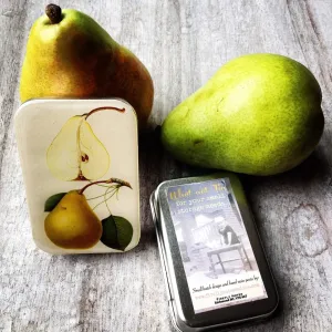 Pear Notions Tin
