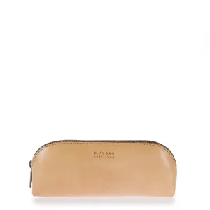 Pencil Case Large - Natural Classic Leather
