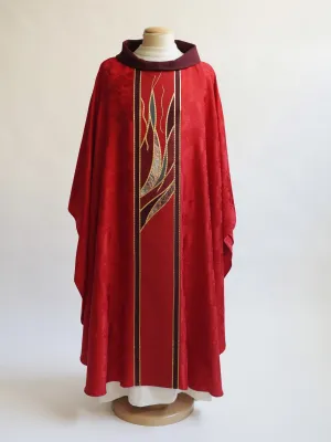 Pentecost Flame Chasuble