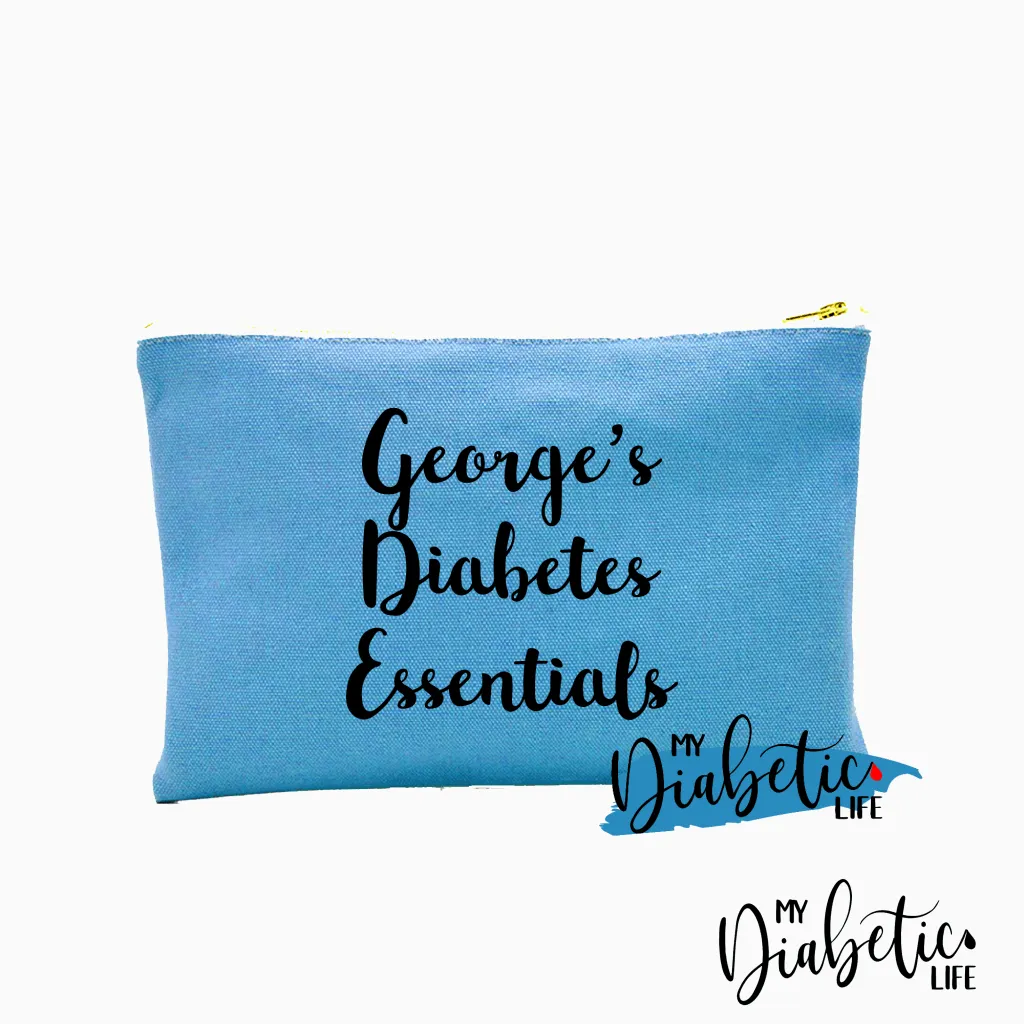 Personalised Diabetes Stuff - Carry all storage bag