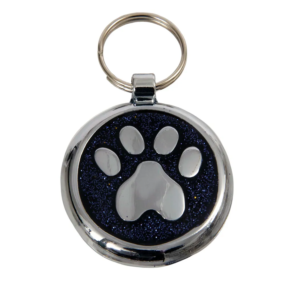 Pet ID Tag - Shimmer Collection - Paw
