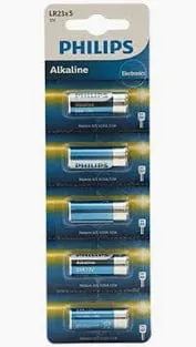 Philips LR23 Alkaline Battery 12V 5 Blister
