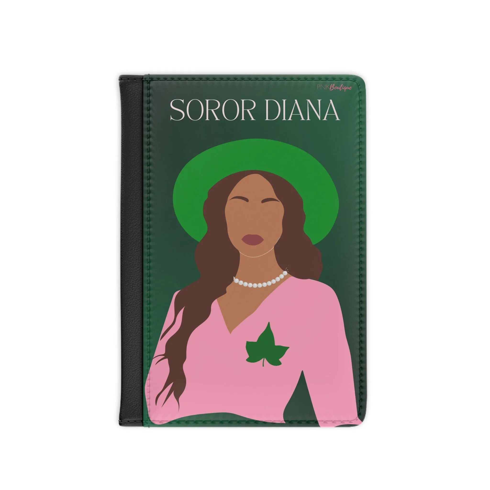 Pink and Green Affair Passport Cover