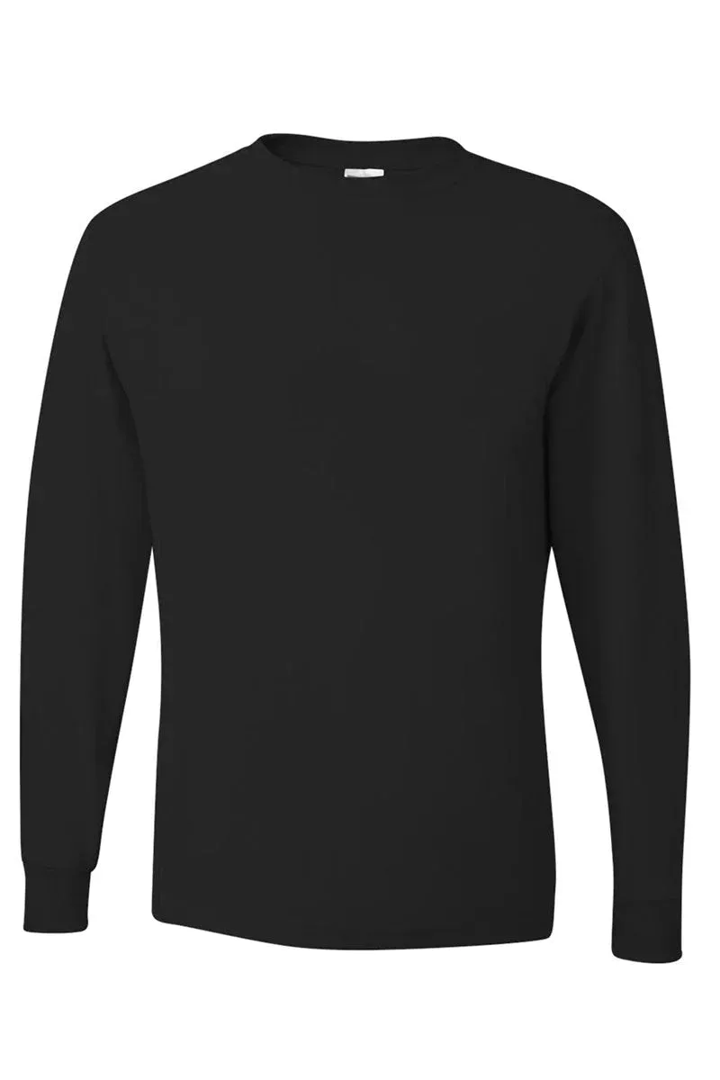 Pink Checkered Mama Unisex Dri-Power Long-Sleeve 50/50 Tee