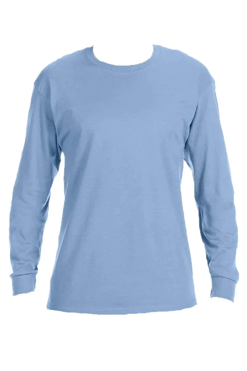Pink Checkered Mama Unisex Dri-Power Long-Sleeve 50/50 Tee