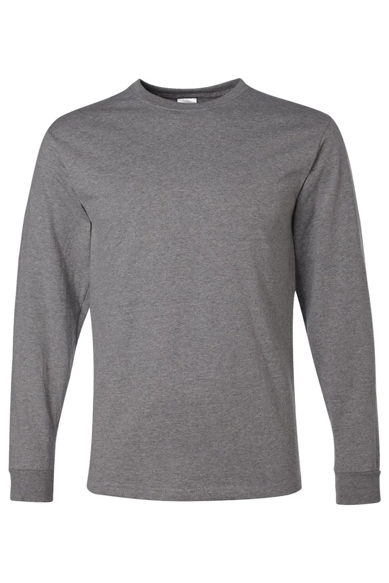 Pink Checkered Mama Unisex Dri-Power Long-Sleeve 50/50 Tee