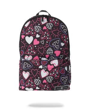 PINK HEARTS BACKPACK
