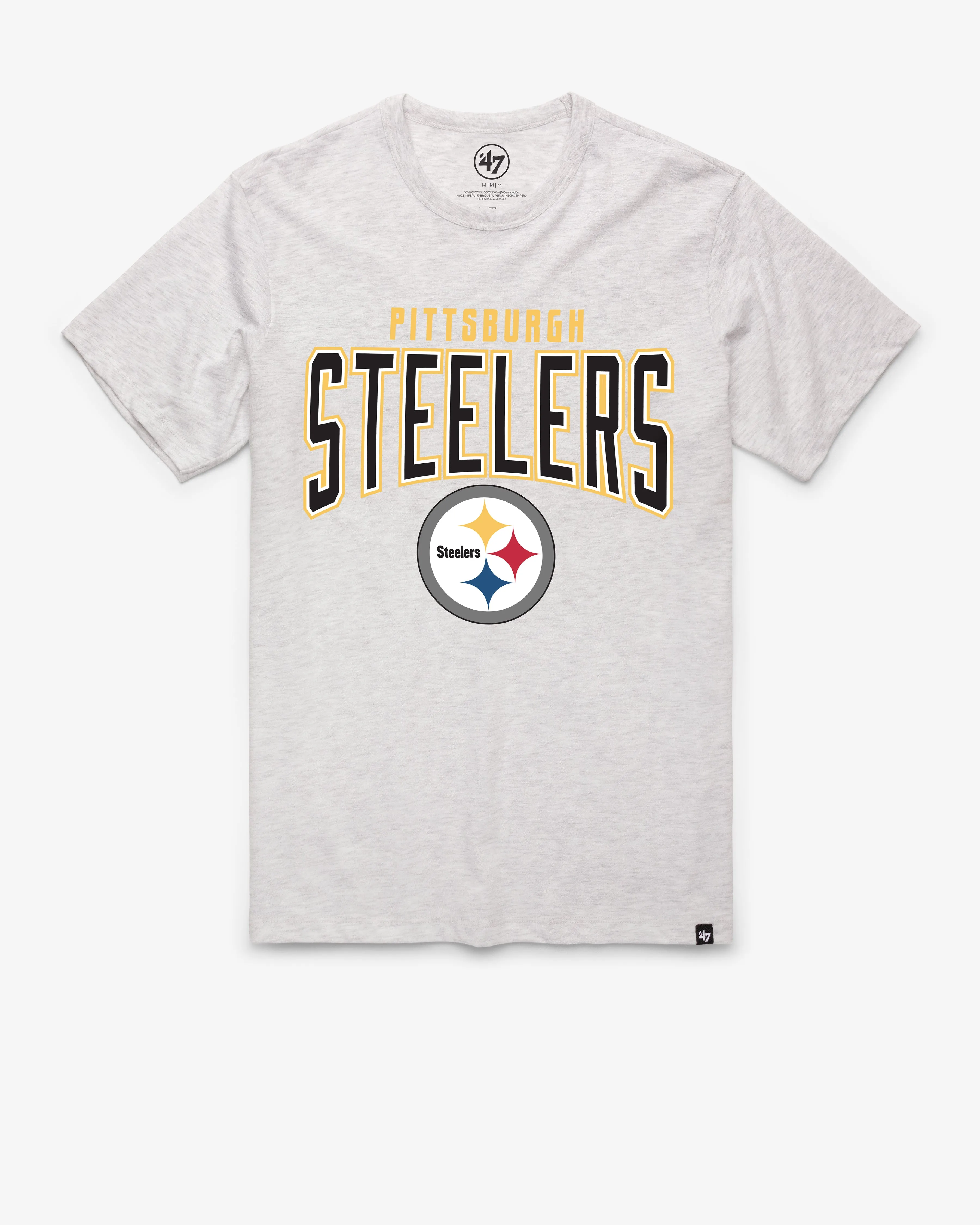 PITTSBURGH STEELERS TEAM ELEMENTS ARCH '47 FRANKLIN TEE