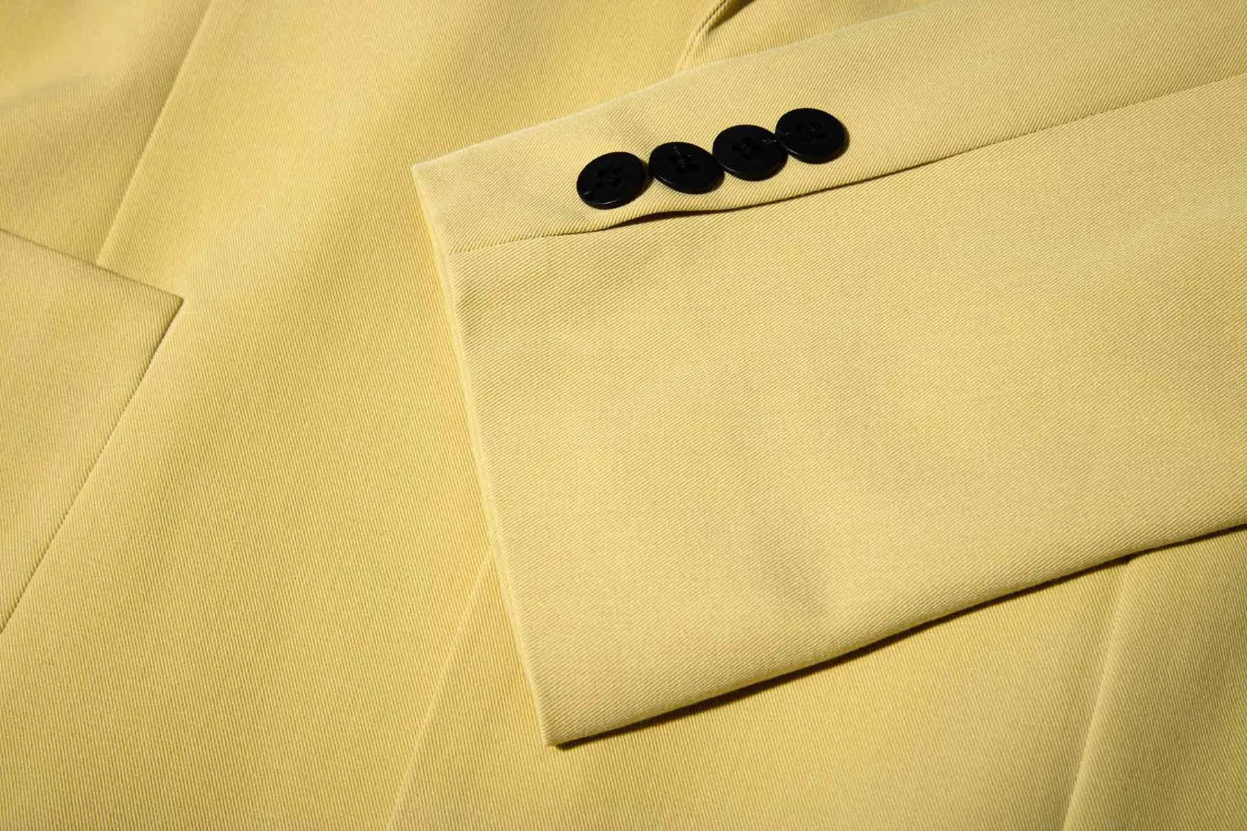 Plastic Blazer Yellow