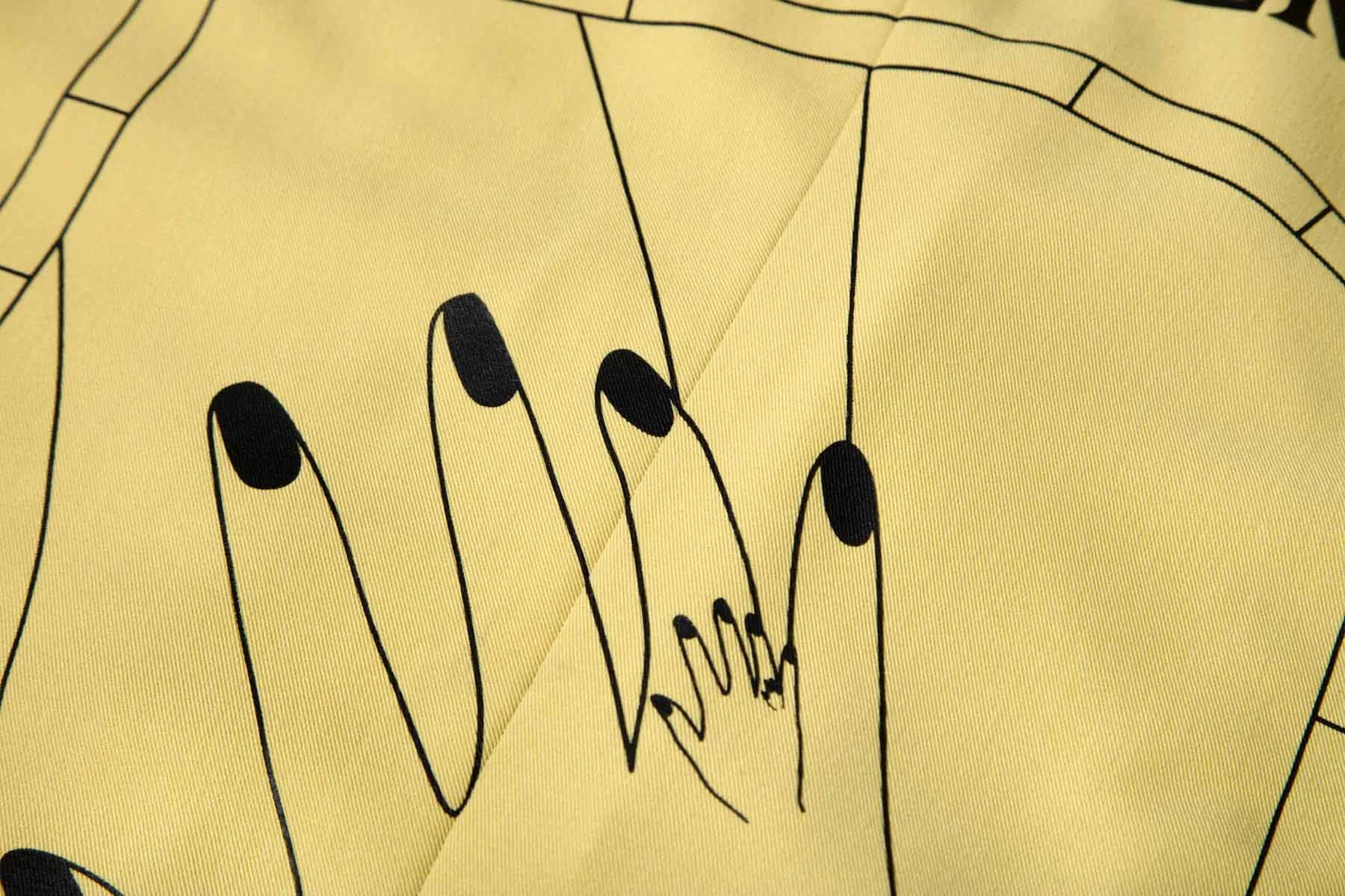 Plastic Blazer Yellow