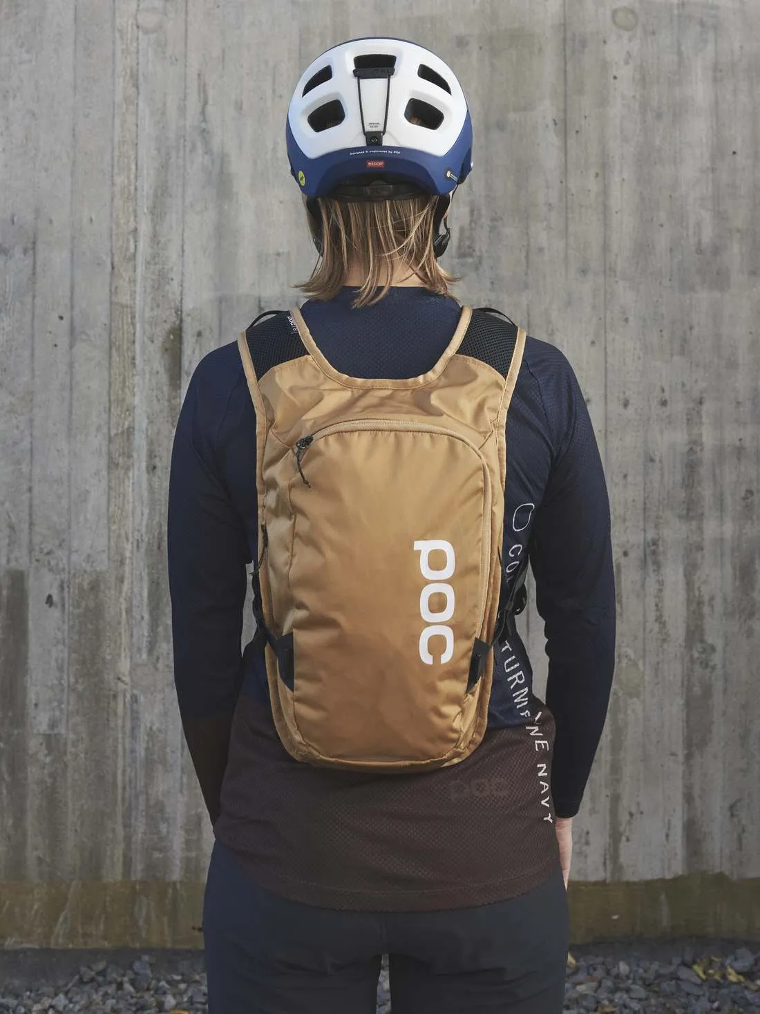 Plecak enduro POC COLUMN VPD Backpack 8L - brązowy