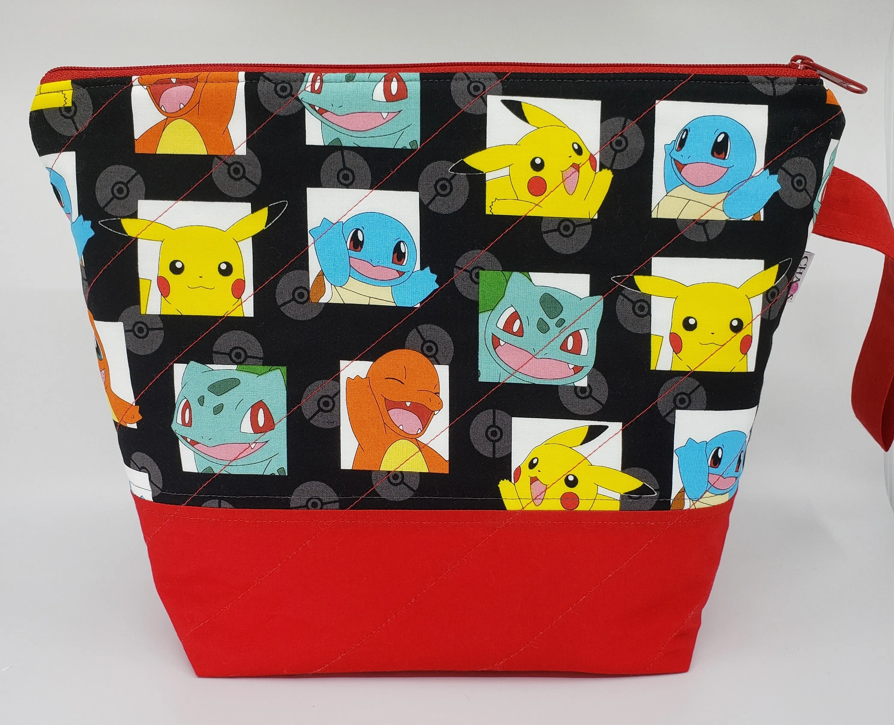 Pokemon - Red - Project Bag - Medium