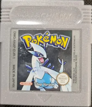 Pokémon Silver (tegnet på label)