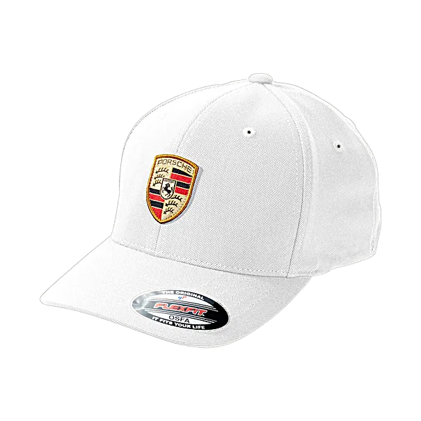 Porsche Crest Baseball Hat - Flex Fit