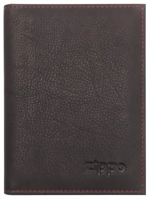 Portefeuille à cartes de crédit marron