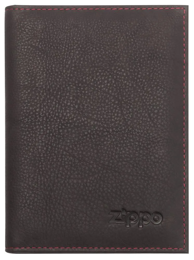 Portefeuille à cartes de crédit marron