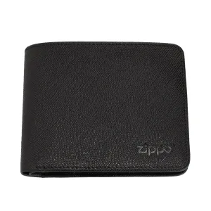 Portefeuille Zippo Saffiano avec fermeture Éclair
