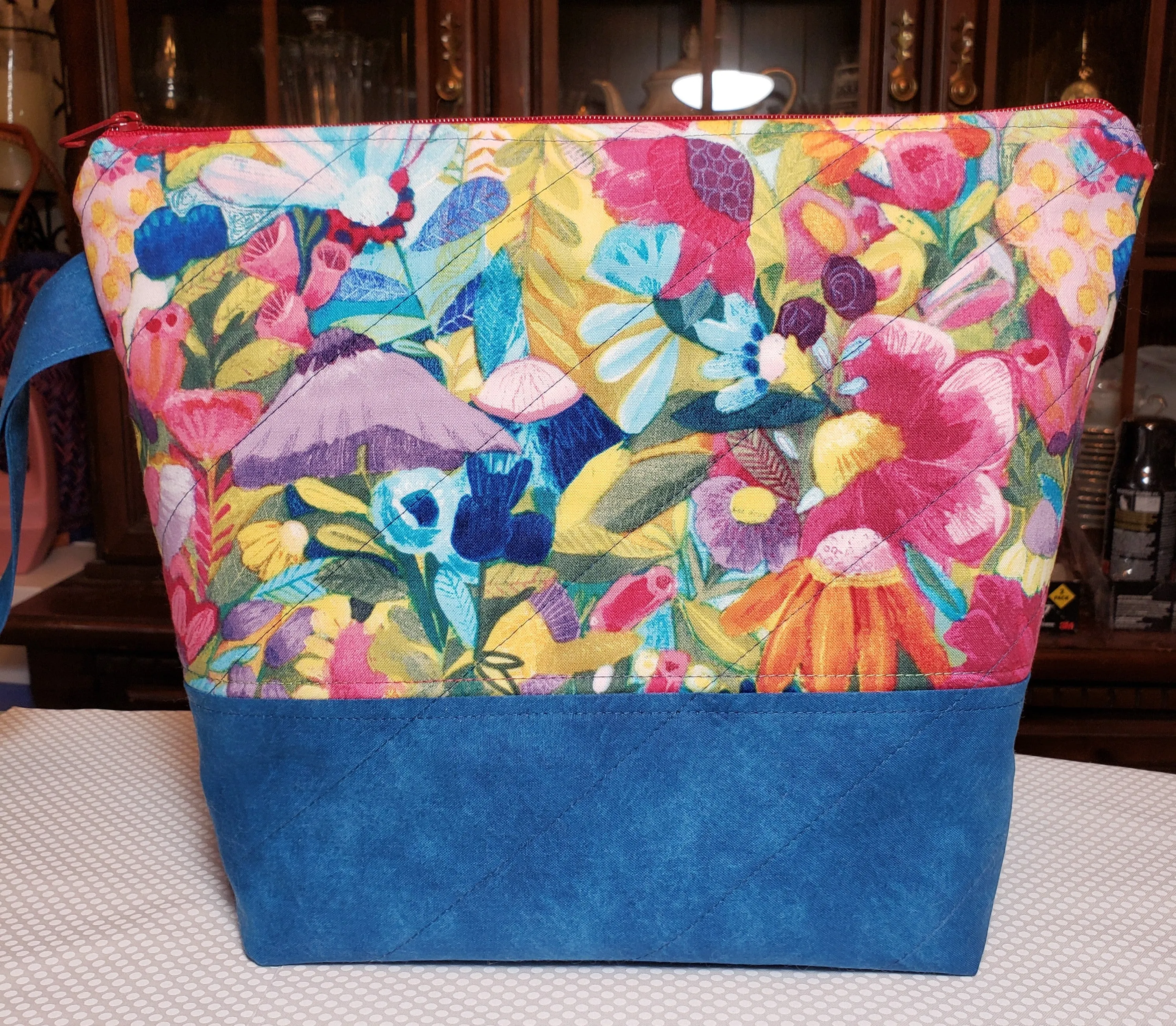 Pretty Flowers - Project Bag - Medium