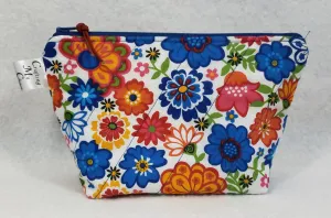 Primary Floral - Notions Bag