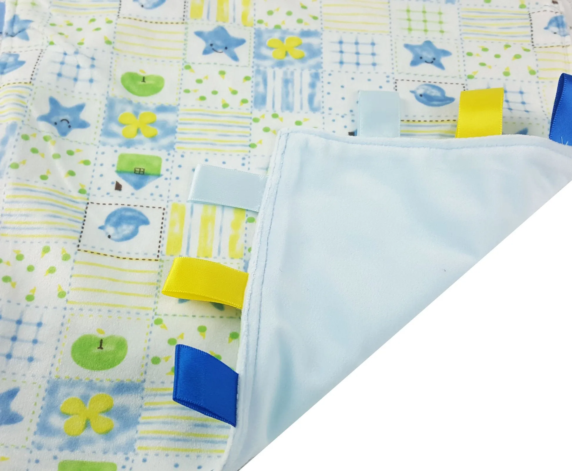 Printed Flannel Baby Comforter: BC17