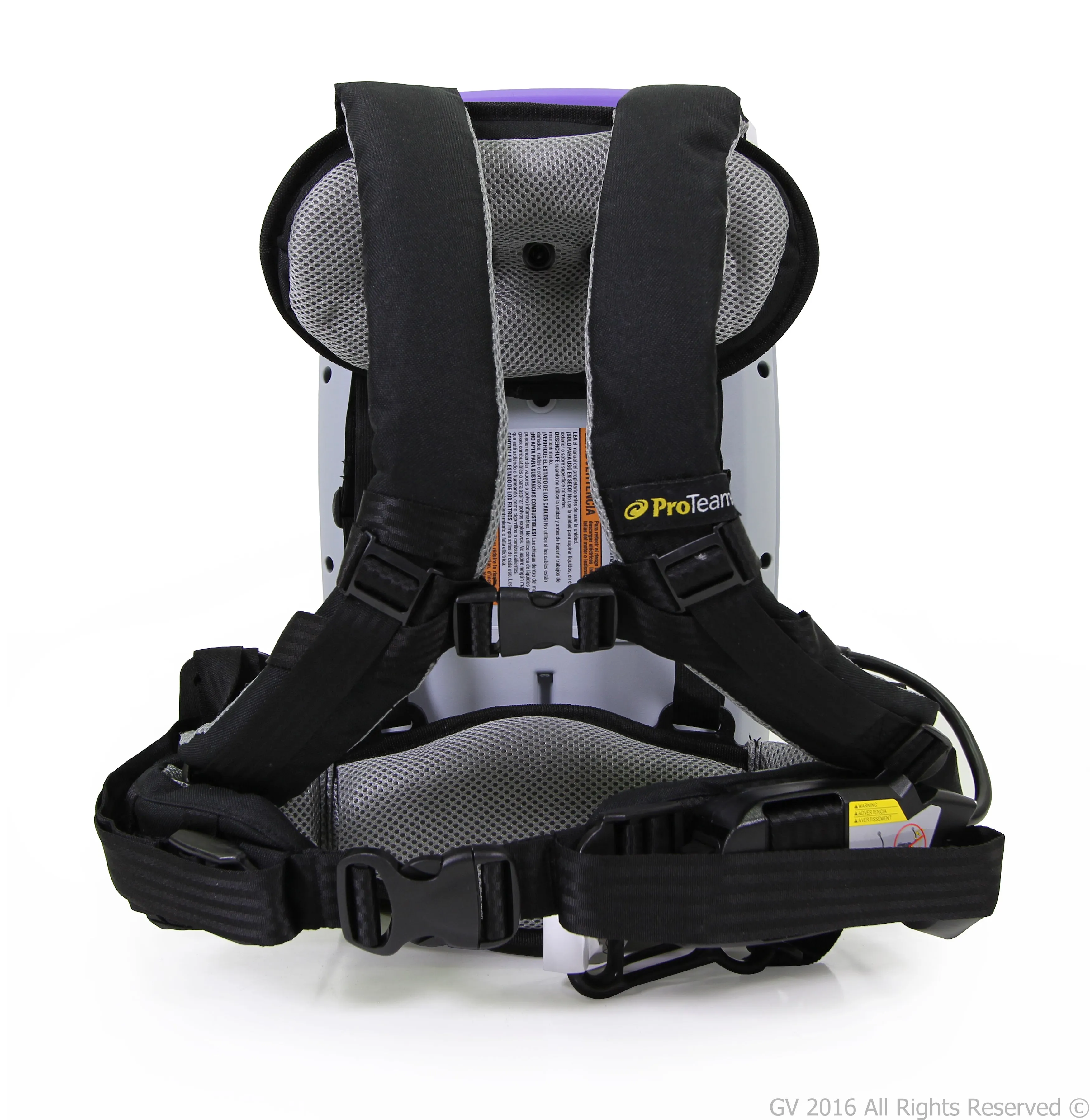 Proteam Super Coach Pro 6qt Backpack Vacuum w/ Wessel Werk Head
