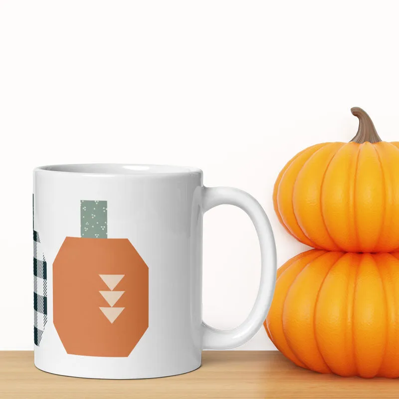 Pumpkin Patchwork Mug