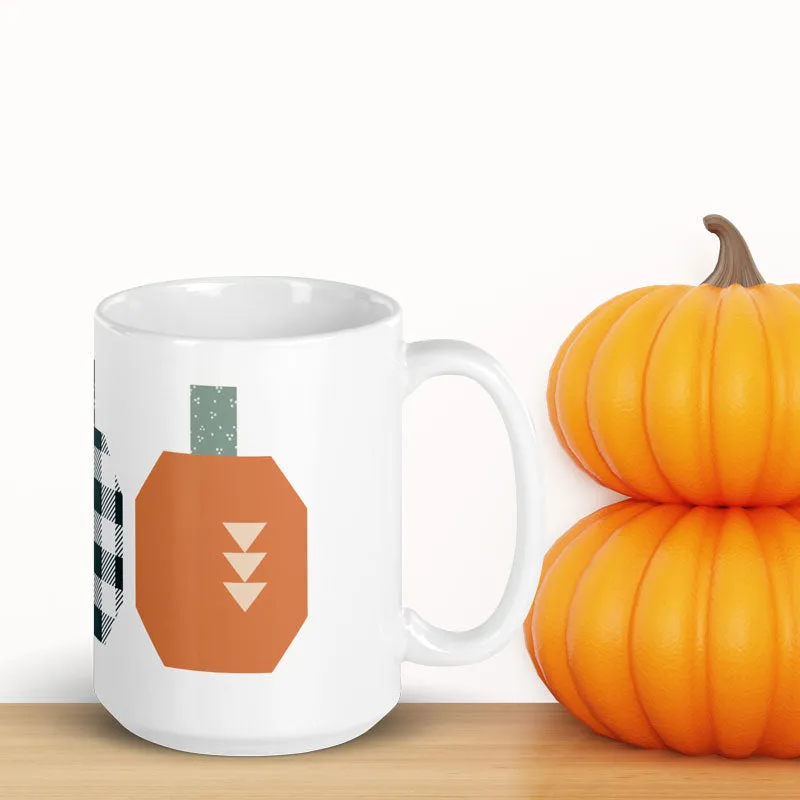Pumpkin Patchwork Mug