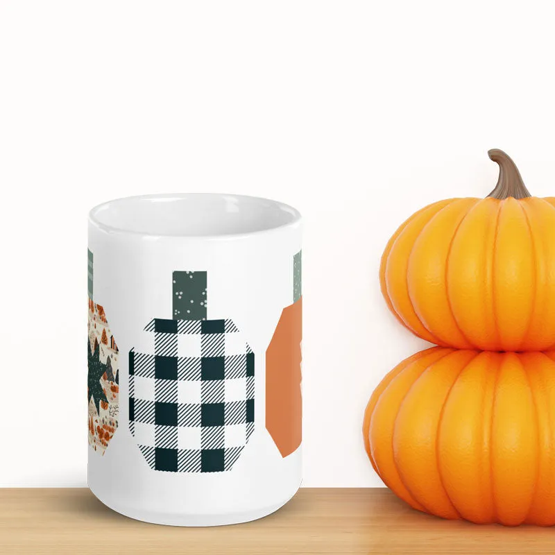 Pumpkin Patchwork Mug