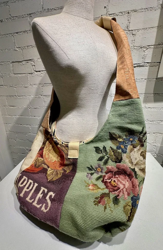 "APPLE OF MY EYE"  Vintage Crossbody Handbag