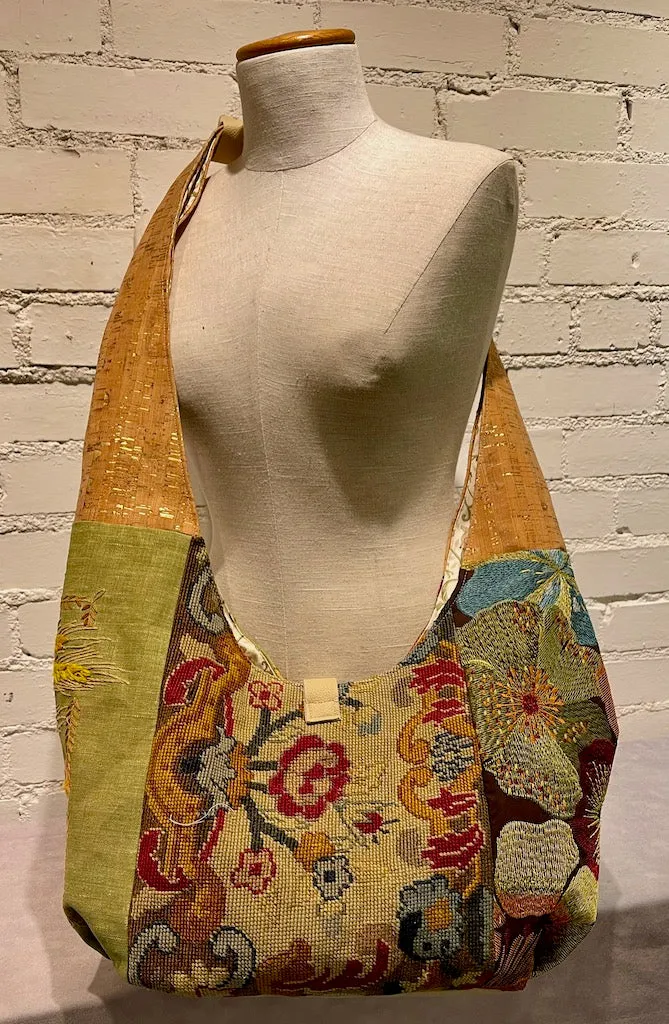 "FALL HARVEST"  Vintage Crossbody Handbag