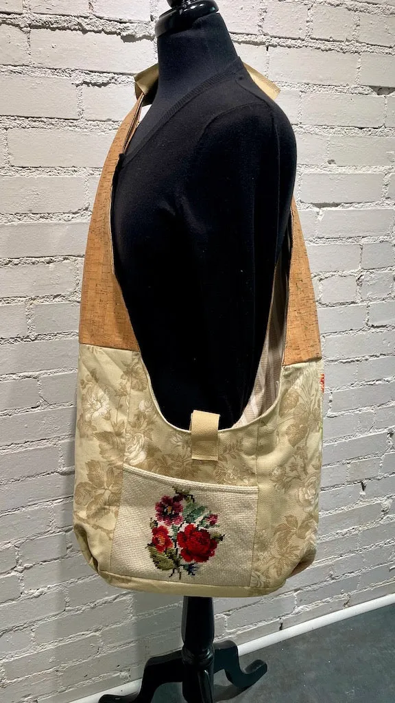 "HUMMINGBIRDS"  Vintage Crossbody Handbag