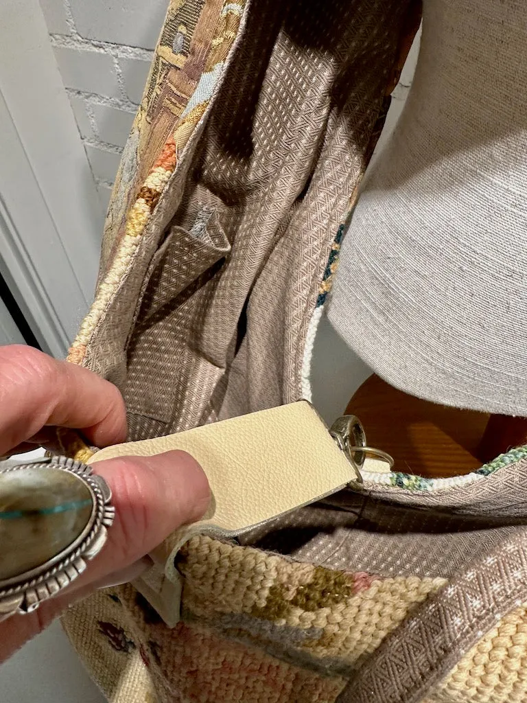 "SUGAR MAGNOLIA"  Vintage Crossbody Handbag