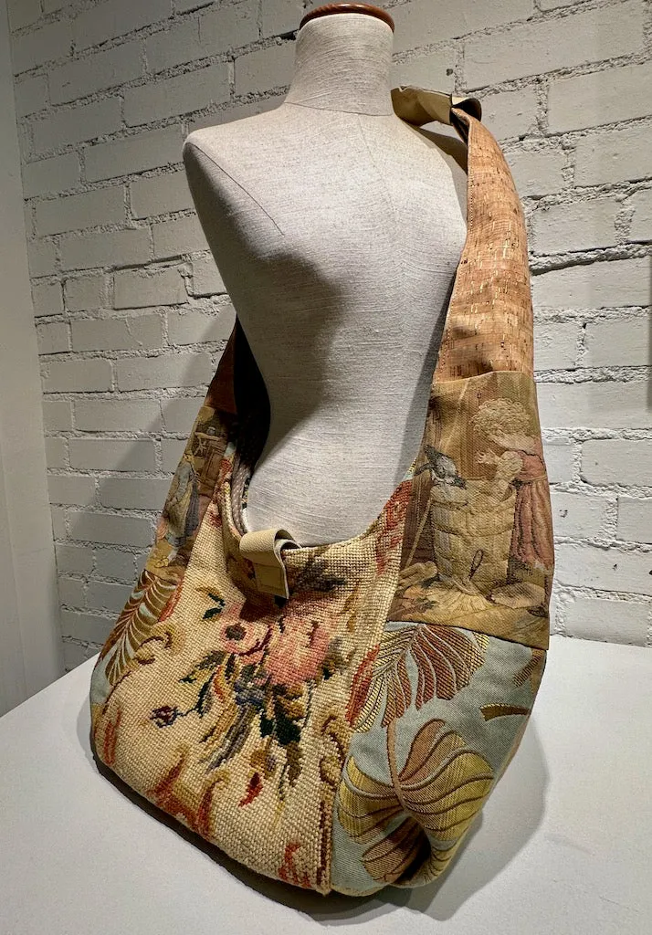 "SUGAR MAGNOLIA"  Vintage Crossbody Handbag