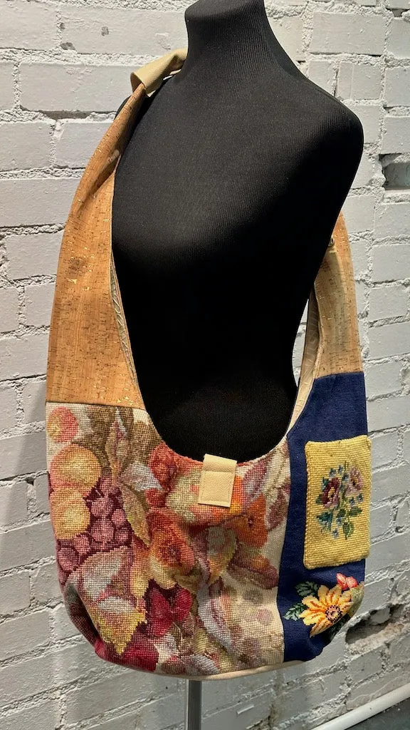 "SUNFLOWER"  Vintage Crossbody Handbag