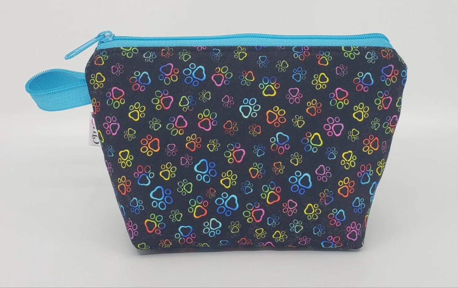 Rainbow Dog Paws - Notions Bag