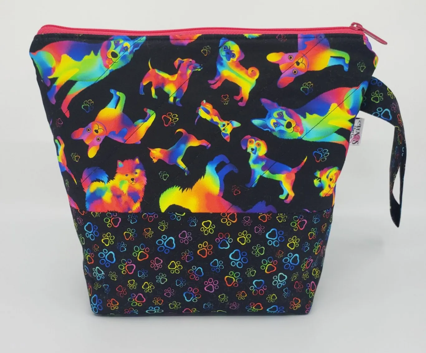 Rainbow Dogs - Project Bag - Small
