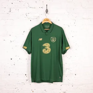 Republic of Ireland 2019 New Balance Home Football Shirt - Green - XXL