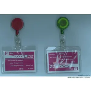 Retractable ID Cardholder and Badge Reel BR-01